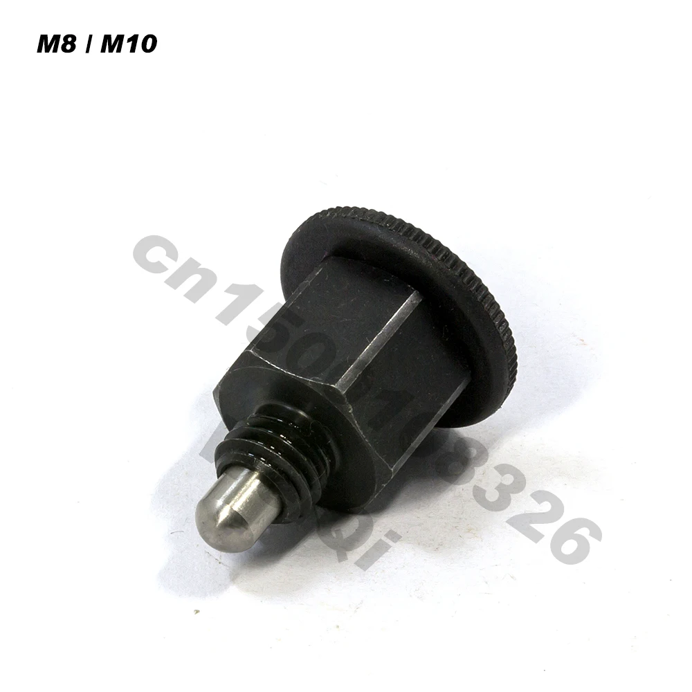 Indexing plungers,original number is pmxsb,trturn type, black, spring inside ,M8 M10