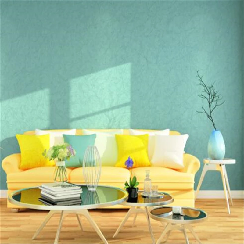 

wellyu papel pintado Pure color silk bedroom wallpaper simple modern non - woven wallpaper papel tapiz papel mural tapet