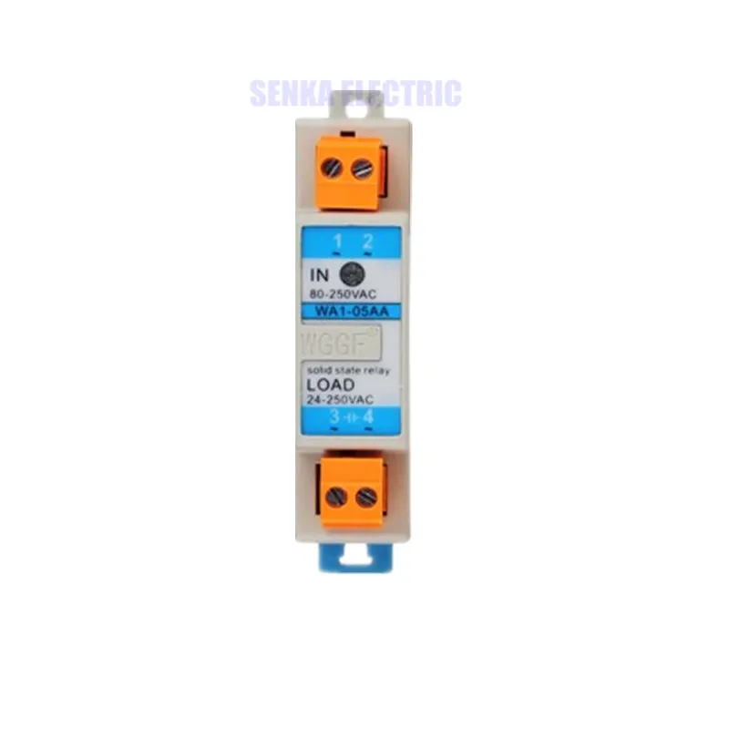 

Din 1 петля SSR 3A AC220V компактный твердотельный реле с радиатором
