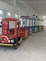 Exported to Ghana Outdoor Electric Train 1 Train Head+ 4 Cars HZ16-266A