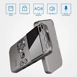 Professional digital Voice Recorder audio sound recording line-in voice activated record Portable MP3 Player 32GB Dictaphone
