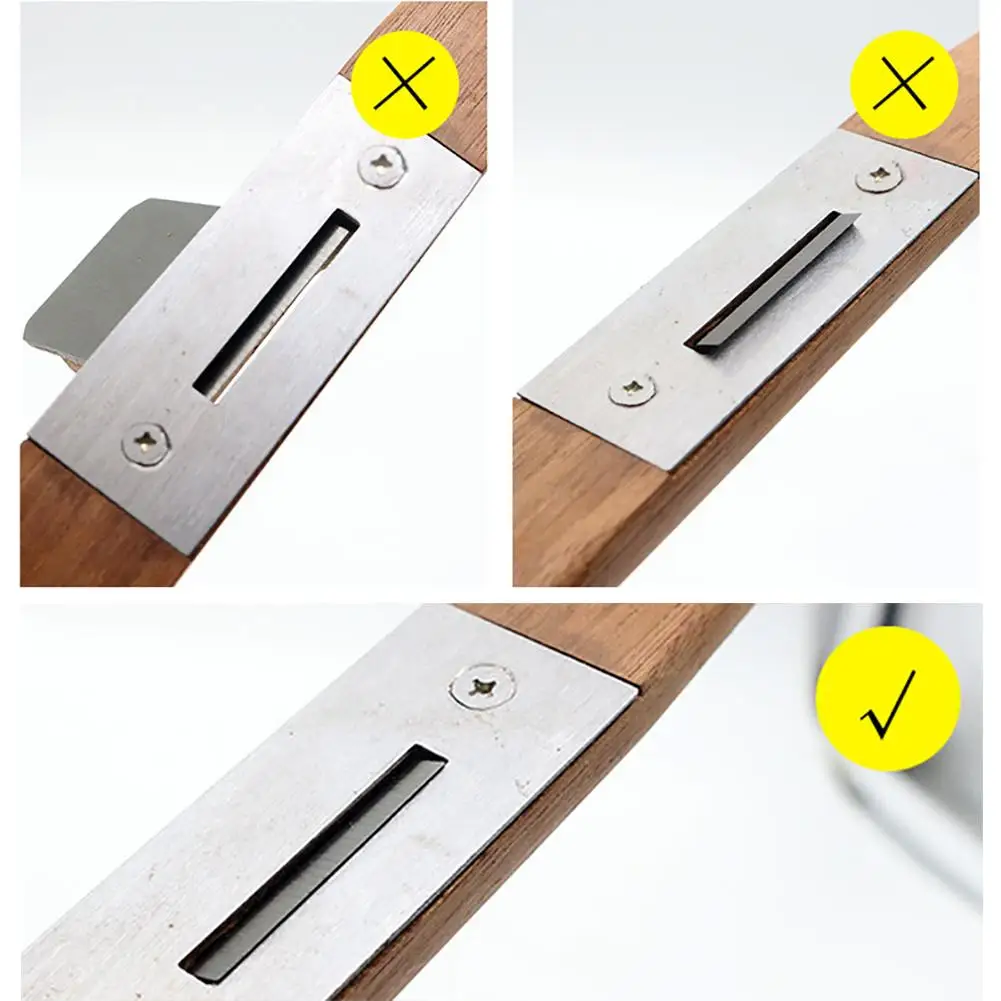 Woodworking Mini Planer Carpenter Model Making 26cm Light Wood Planks Sharpening Planing Manual Trimming Tool Hand Planes