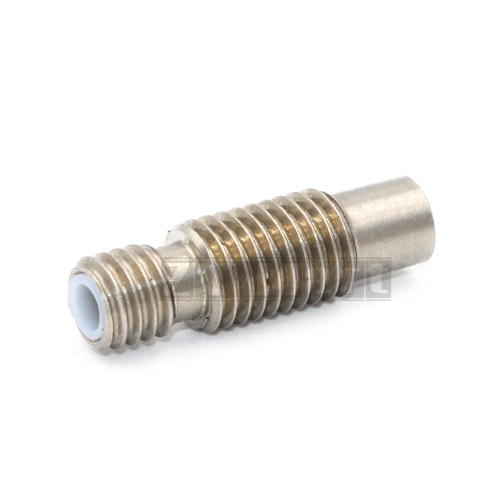 3D Printer E3D V6 Heat Break Hotend Throat For 1.75/3.0/4.1mm All-Metal / with PTFE, Stainless Steel Remote Feeding Tube Pipes