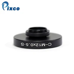 Adaptador de lente de pixco, adequado para cs ou para lente de montagem de c para m12