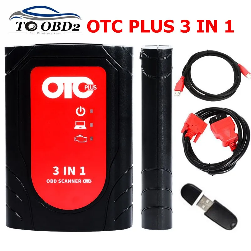 OTC Plus 3 in 1 GTS TIS3 OTC Scanner for Toyoya IT3 V15.00.026 Global Techstream FOR 2014D for Nissan V71.40.00 OTC Plus