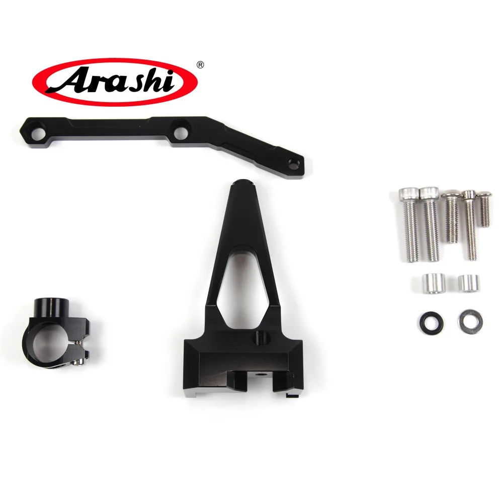 

Arashi Steering Damper Stabilizer Bracket For Yamaha MT-09 2013 2014 2015 MT 09 MT09 Motor Part Mount CNC Aluminium Stainless