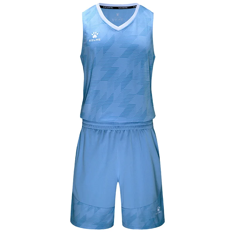 KELME Basketball Jersey For Male College Uniform Basket training suit Men Sportswear 3591052