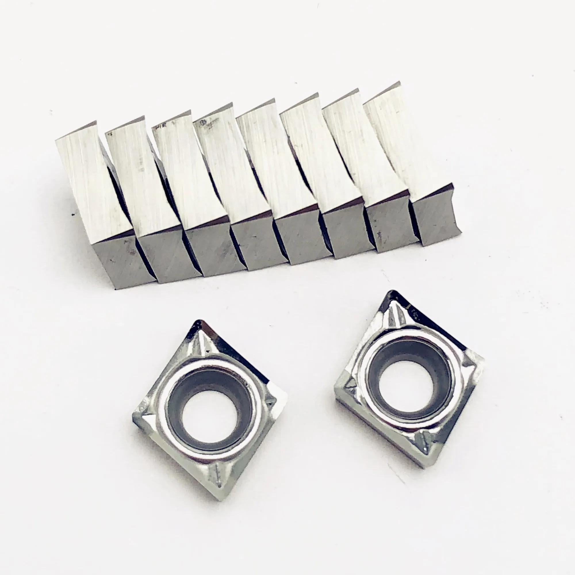 อลูมิเนียมเครื่องมือ CCGT060204 CCGT060208 AK H01สแตนเลสภายนอกอลูมิเนียมใบมีดเครื่องกลึง CNC เครื่องตัดเครื่องมือ