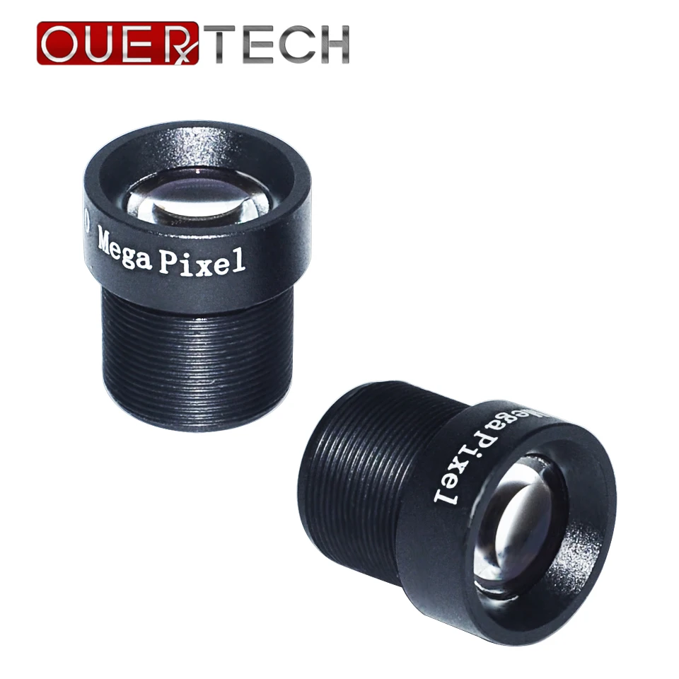 

OUERTECH 5pcs/lots 12mm MTV Security Lens 30 Degree Wide Angle 3MP IR Board CCTV Lens For Surveillance Camera