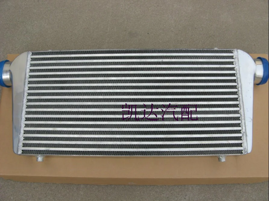 outer size 780mm*300mm*76mm  core size 600mm*300mm*76mm   inlet size 76mm UNIVERSAL intercooler small general cooling radiator a