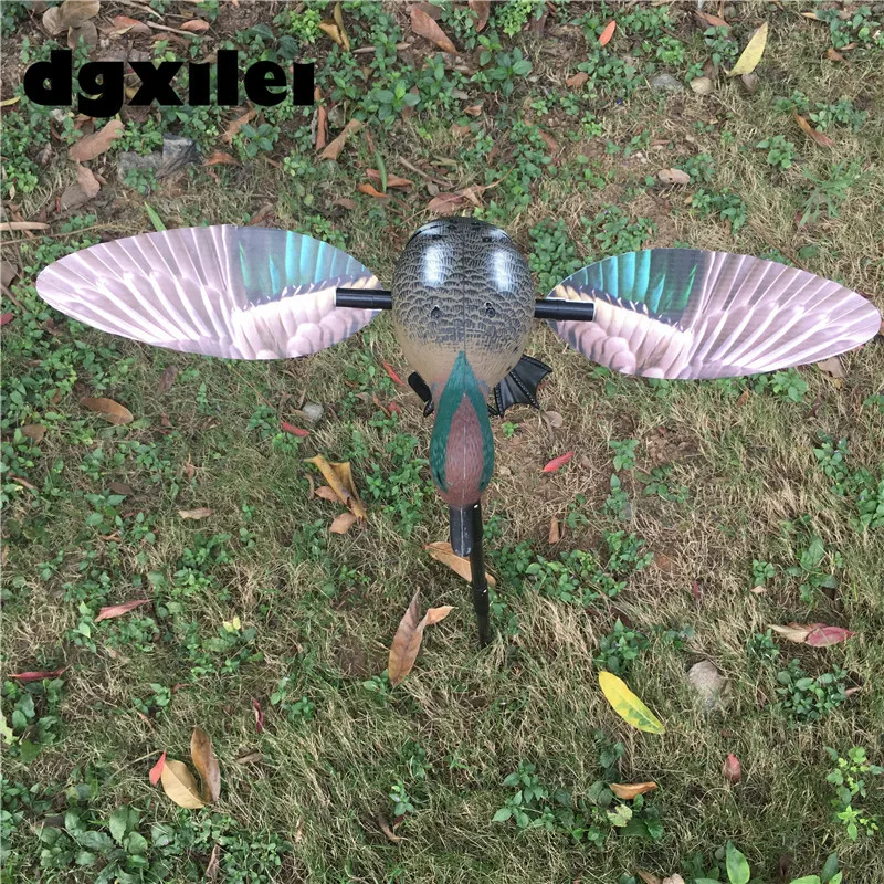 Wholesale Saudi Arabia Outdoor Hunting Remote Conrol  6V Pe Green Wing Teal Decoys Hunting Decoy From Xilei