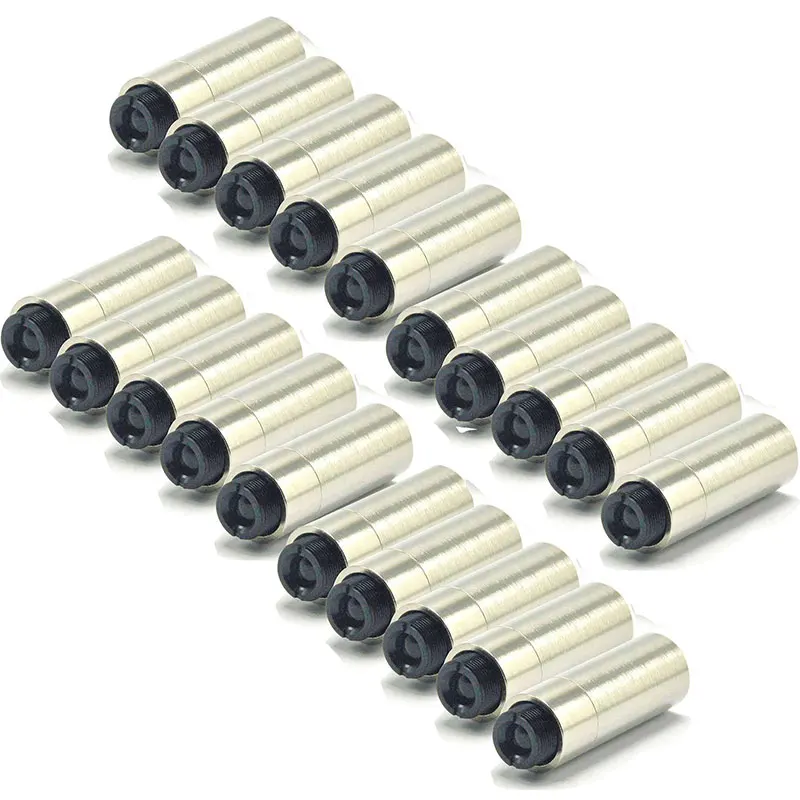 20pcs Aluminium DIY 3.8mm Laser Diode Host Case Housing w Focusable Collimator Lens 200nm-2000nm 12x30mm