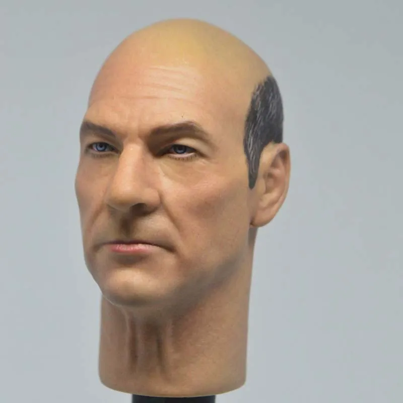 

Custom 1/6 Scale Charles Francis Xavier figure head Hot toys X-Men Doctor Professor X Collection toys for 12inch action figure