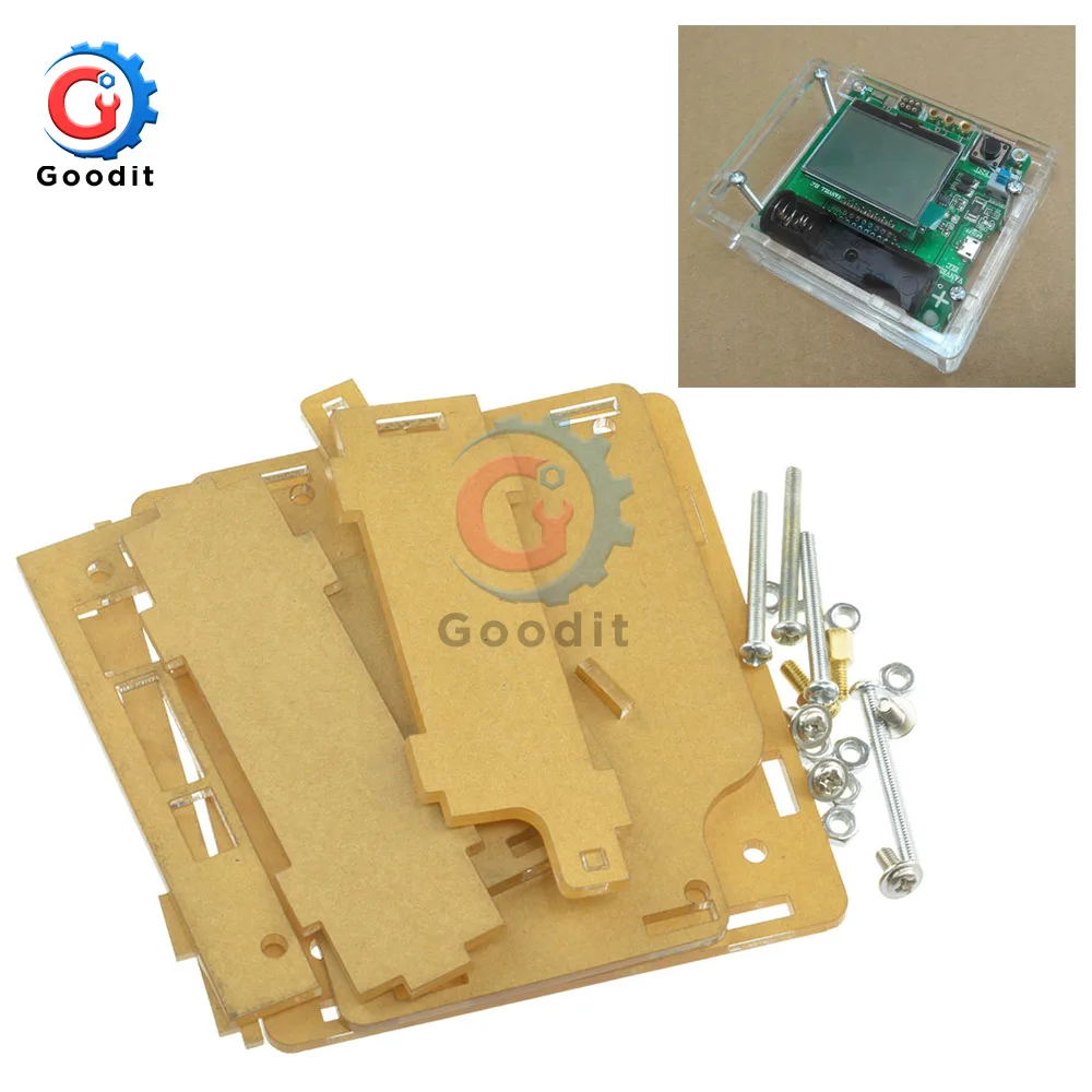 Acrylic Shell Case For Inductor Capacitor ESR Meter MG328 M328 Multifunction Transistor Tester