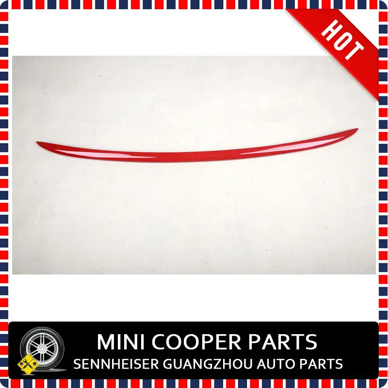 Brand New ABS Plastic UV Protected Mini Ray Style Red Front Grille Cover For 2014-on mini countryman mini cooper R60 S(1Pcs/set)