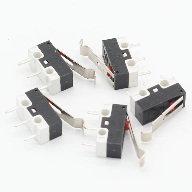 10 Pcs 125V 1A SPDT Subminiature Micro Lever Switch