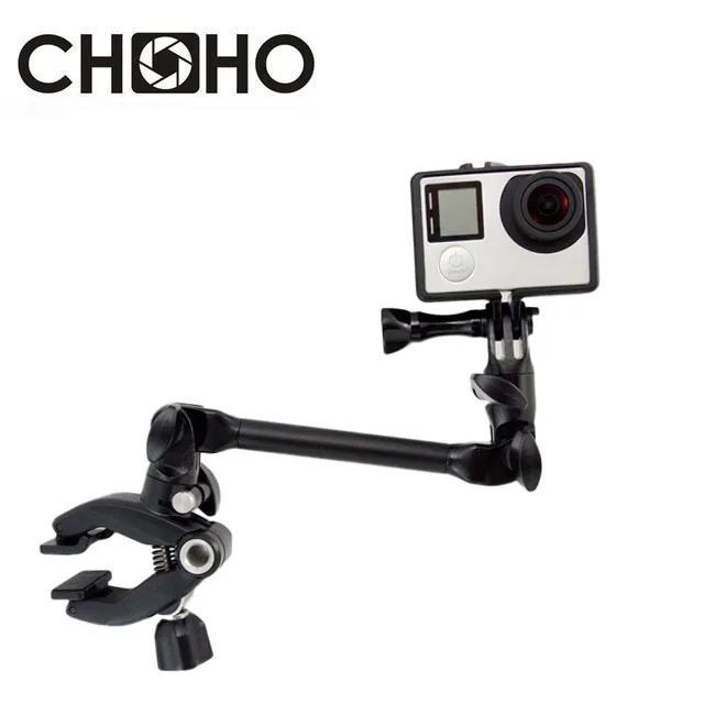 For Gopro Accessories Clamp Clip Mount Flex Jaws Music guitar Arm For Go Pro Hero 11 10 9 SJCAM SJ4000 SJ5000 Xiaomi Yi 4K