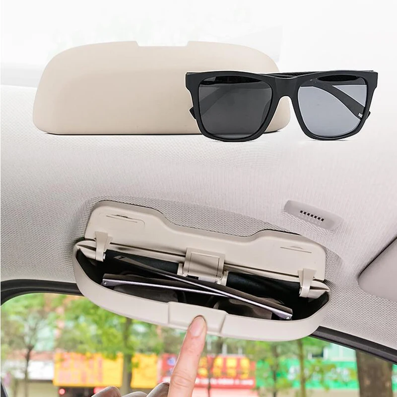 Car Styling Sunglass Case Glasses Box For BMW 1 2 3 4 5 7 Series X1 X3 X4 X5 X6 F30 F10 F15 F16 F34 G30 G01 G11 E70 E71 F07 F01