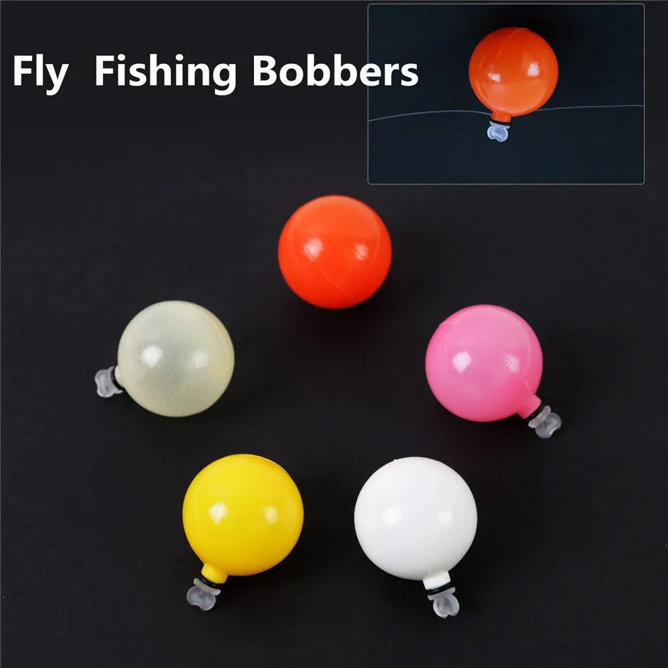 

Maximumcatch 5pcs 1 inch Fly Fishing Strike Indicators Fishing Float Bobber