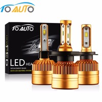 2Pcs LED Headlight H4 H7 H11 H1 H3 H8 HB3 9005 HB4 9006 H27 Led Bulb Auto Fog Lights Car Lamp Automobiles 6000K 8000LM 12V 24V