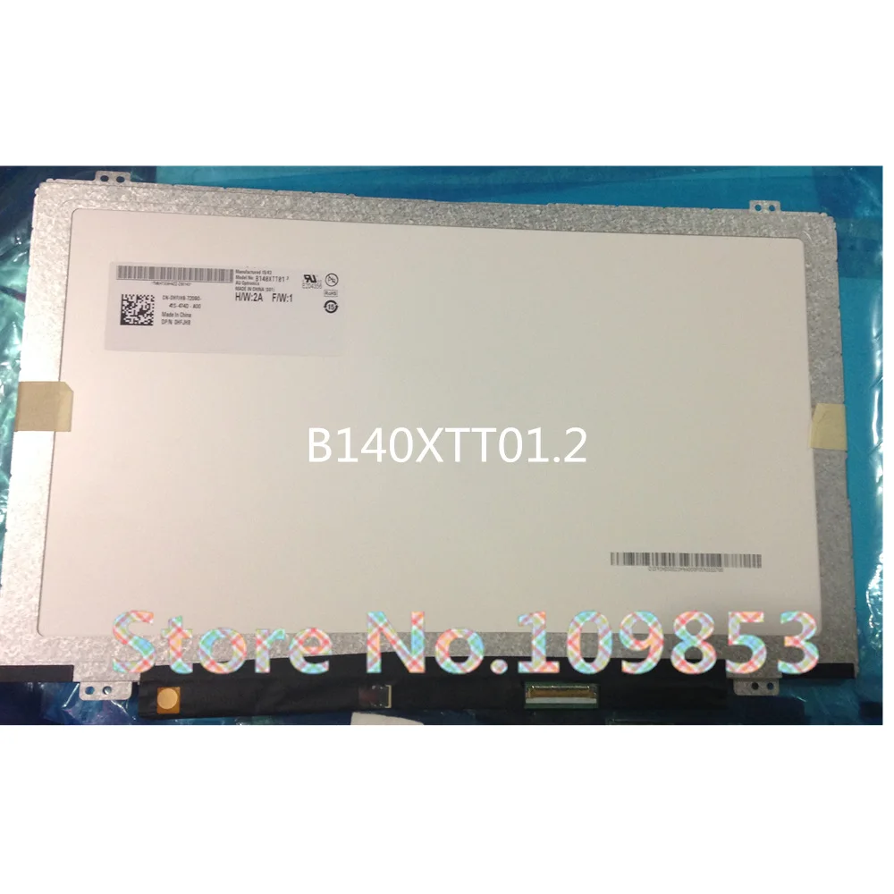 

14.0'' laptop lcd screen B140XTT01.2 b140xtt01.1 b140xtt01.3 HB140WHA-101 HB140WH1-504 V4.0 With TOUCH Digitizer LED Display