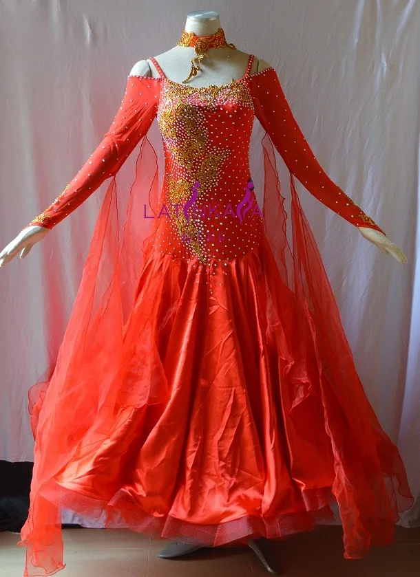 

KAKA DANCE B1520,New Ballroom Standard Dance Dress,Waltz Ballroom Competition Dress,ballroom dance competition dresses