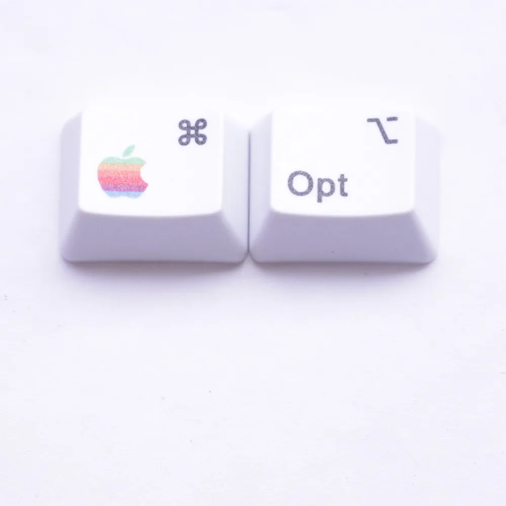 PBT Keycaps MAC Commond And Option Keys Dye-Sublimation Cherry MX Key Caps For MX Switches Mechanical Gaming Keyboard