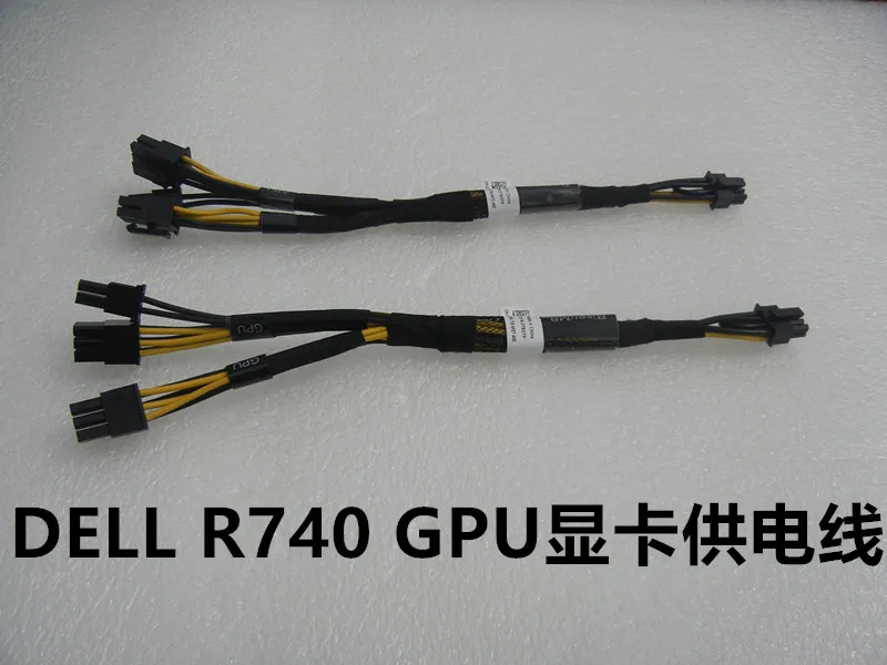 Original CN-0TR5TP FIT For Dell R740 R740xd GPU Power Cable TR5TP 0TR5TP Riser to GPGPU 100% Test ok