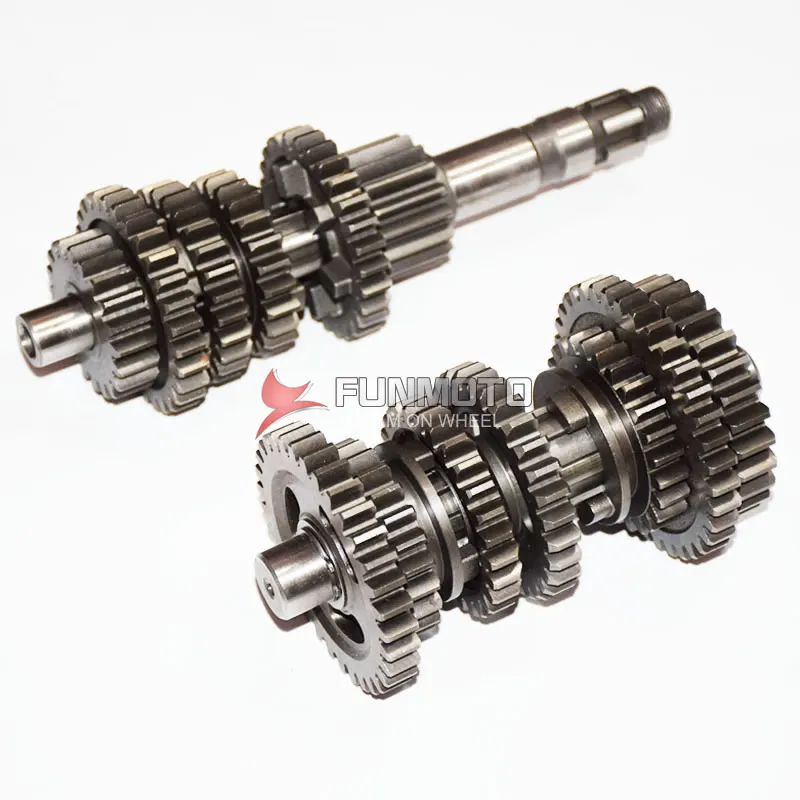 4Pcs forks and shift shaft shift gear shaft suit for HISUN350/ ZONGSHEN XINYUAN LY350