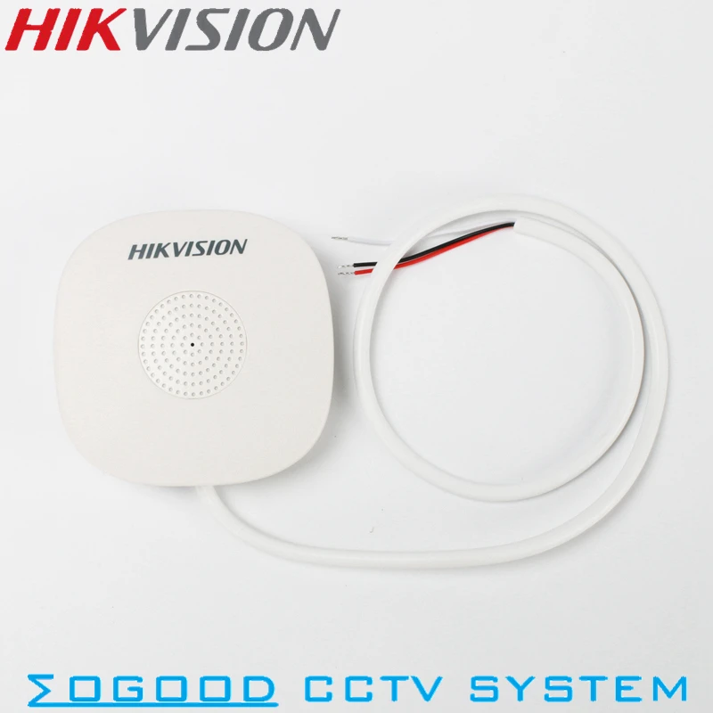 

Hikvision DS-2FP1020-B Microphone for CCTV IP Camera Recording Voice Sound Quality is Clear Without Noise.