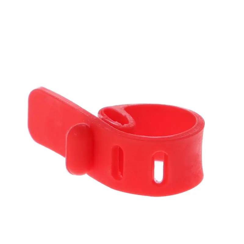 Organizador do cabo do fio de dados de silicone, 4 unidades, tie telefones, enrolador de cabo, fivela de acabamento