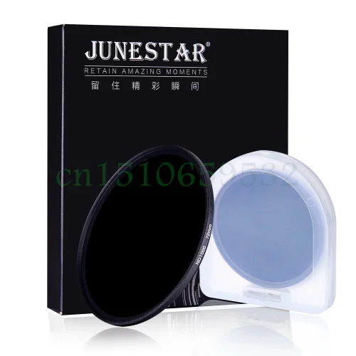 Filtro ND ND1000 de densidad neutra de 77mm para cámara digital lente de 77mm DV