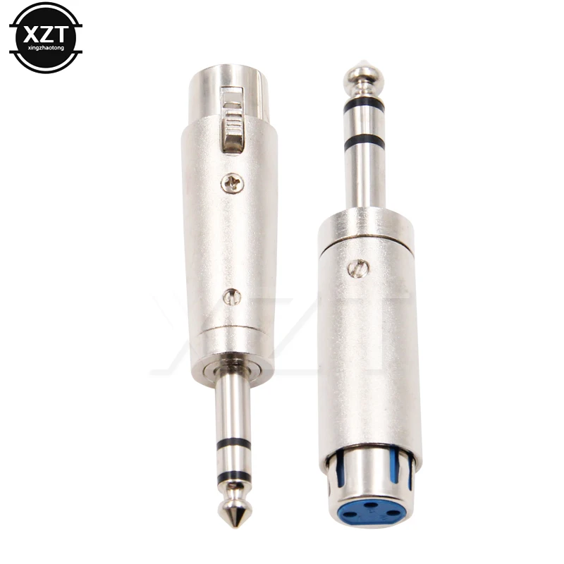 1 sztuk 3Pin XLR żeńskie gniazdo 1/4 \