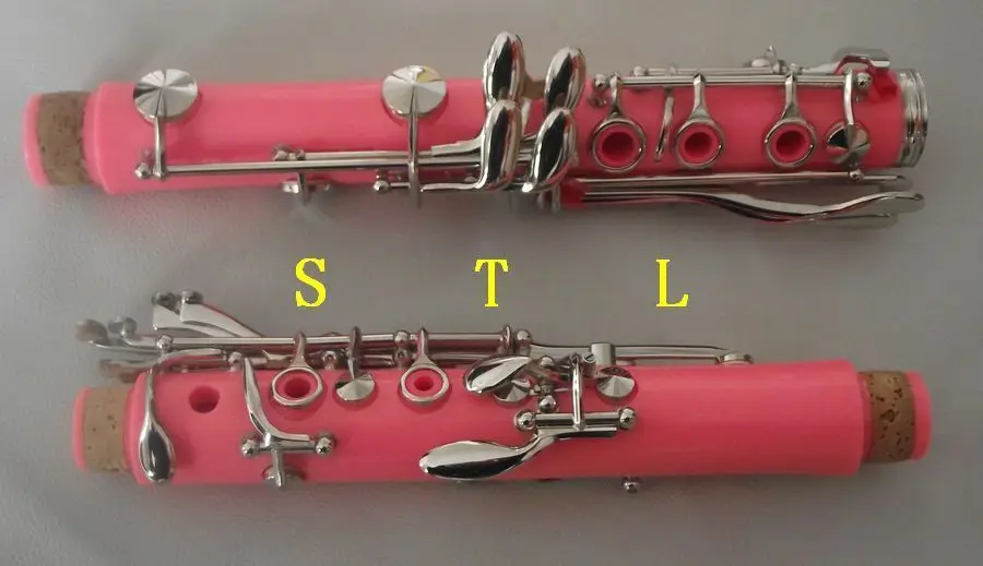 Beautiful Bb Color clarinet Pink Clarinet Good sound good Material