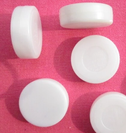 50pcs/lot 22mm / 27mm/ 33mm / 40mm/45mm white plastic toy bell box for diy baby toy accessories