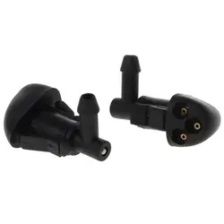 2Pcs 3-Hole Car Windshield Washer Wiper Water Spray Nozzle Fit for Chevrolet Cruze 2009-2014