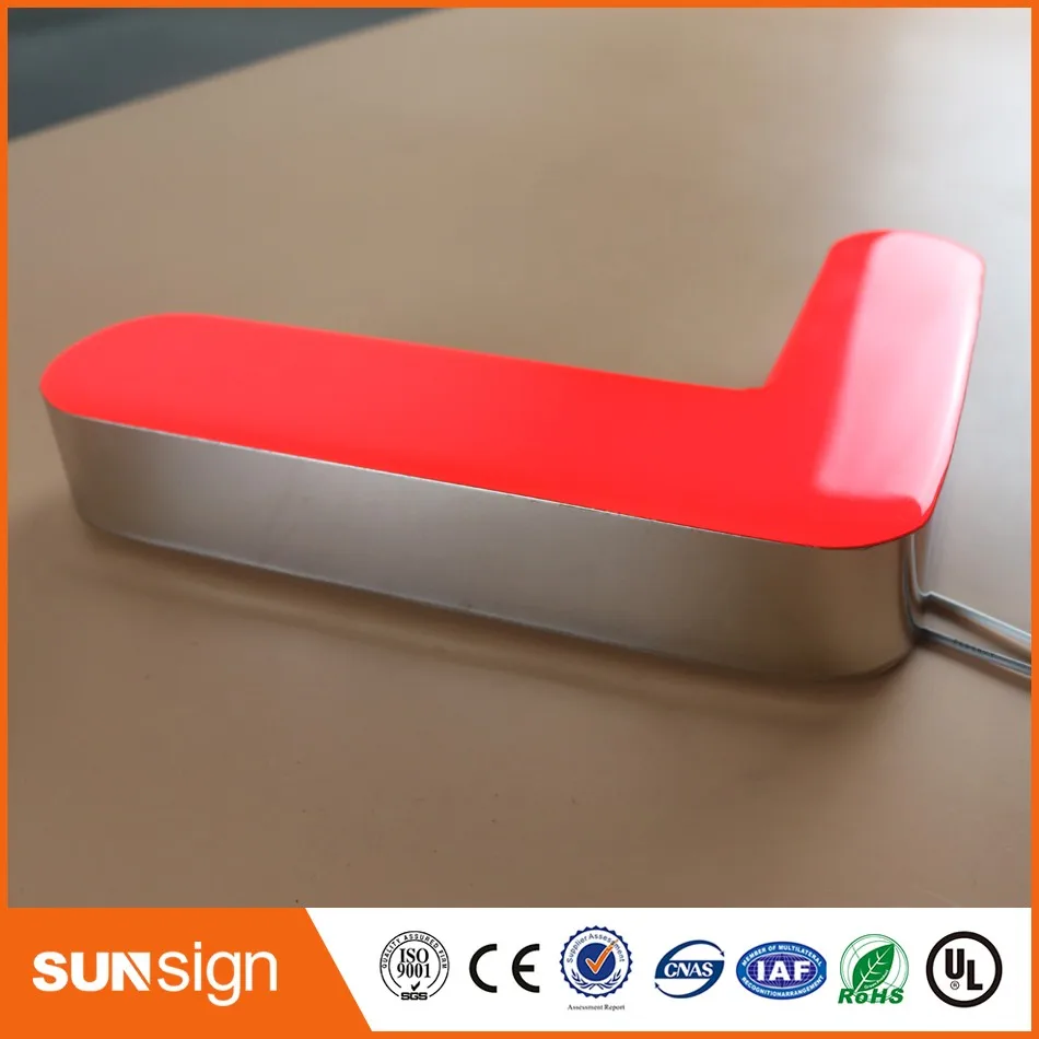 3d Led Sign Light Letter,Custom High Brightness Letters Led Light For Advertising In Store