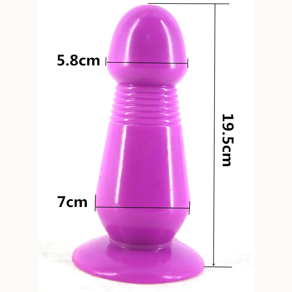 FAAK Big anal dildo huge anal dildo large sex toys anal stopper suction anal plug butt plug couple flirting masturbate toys