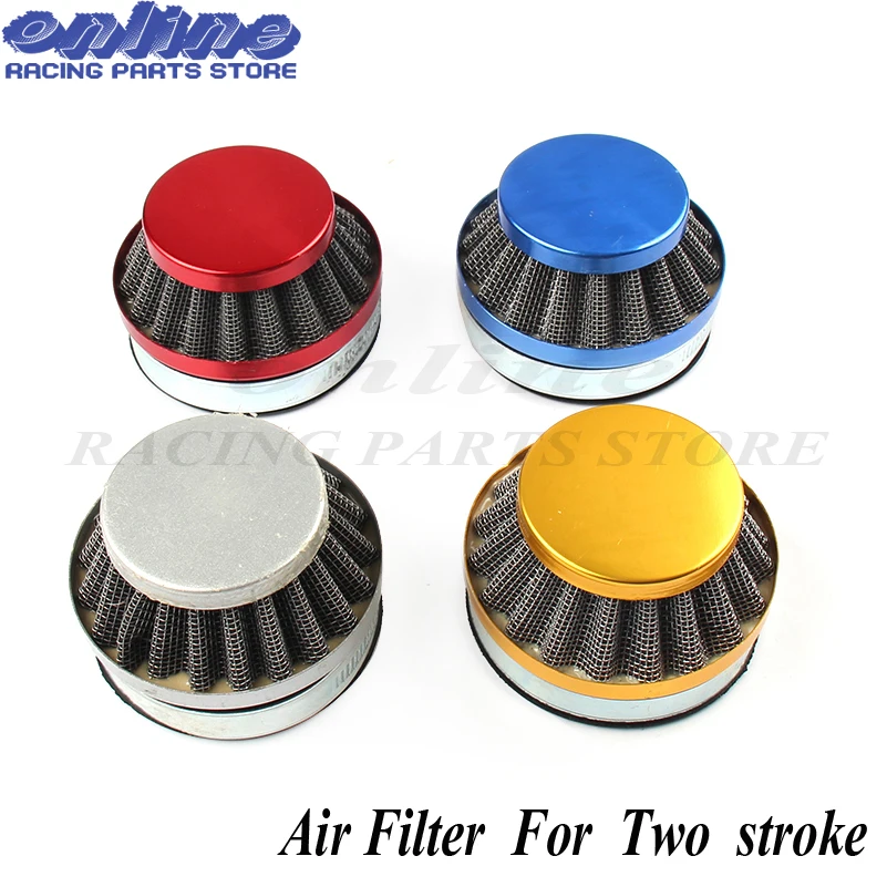 Multiple Color Air Clearner Filter 58mm For 47cc 49cc 2 Stroke Engine Carburetor Carb Mini Moto Kids Quad ATV Dirt Pocket Bike