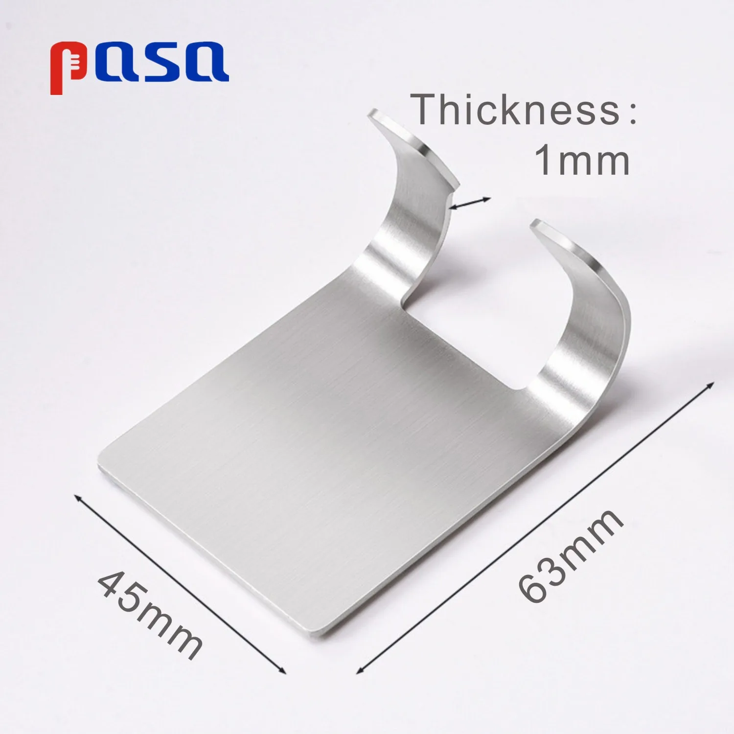 1PC New Wall-mounted Shaver Shelf 304 stainless Razor Holder Men Shaving Shelf Razor Rack Bathroom Viscose Razor Hook