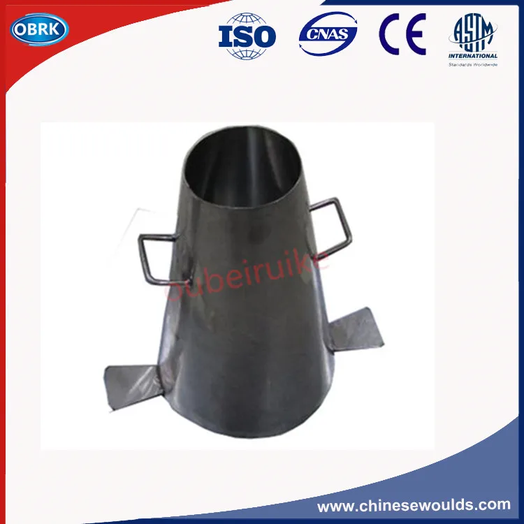 

Mini Concrete Slump Cone Test Apparatus Stainless Steel Slump Cone Mold