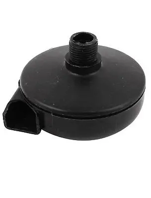 Plastic Shell 1/2BSP 20mm Threaded Air Compressor Intake Filter Muffler Silencer