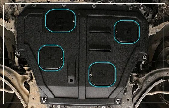 

Higher star 3D POM car engine skid plate,motor bottom panel,splash guards,protecting plate for Nissan Lannia/bluebird 2016