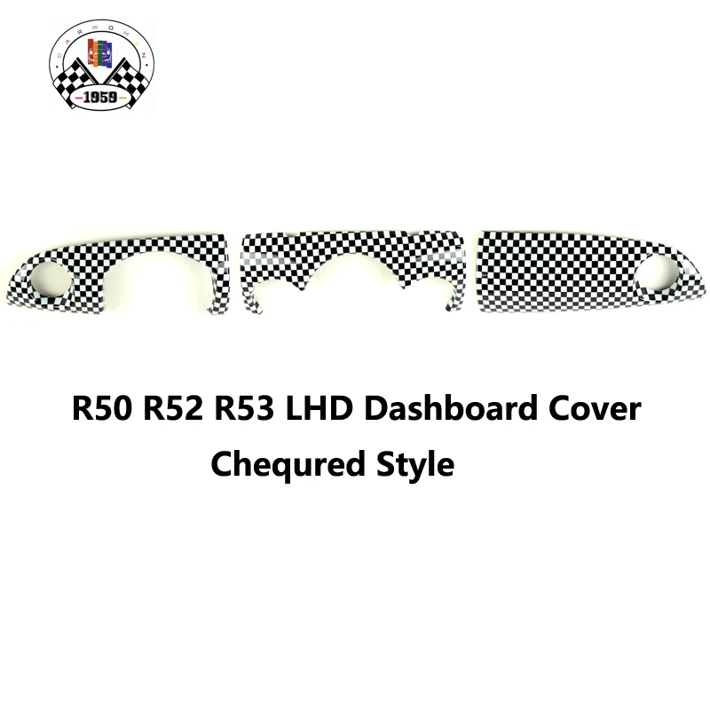 

Brand New ABS Material UV Protected Union Jack Style Dashboard Cover For mini cooper R53 R50 R52(3PCS/SET)