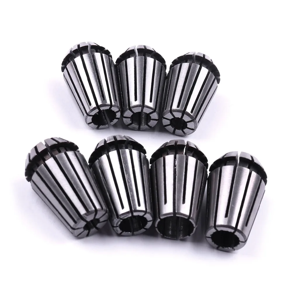 Imperial ER16 Spring Collet Chucks Set High Precision Good Elasticity 17mm Outer diameter Collet for CNC milling Lathe Tool