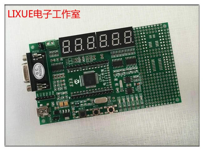 PIC 18F4420/4520 microcontroller development board DEMO evaluation board