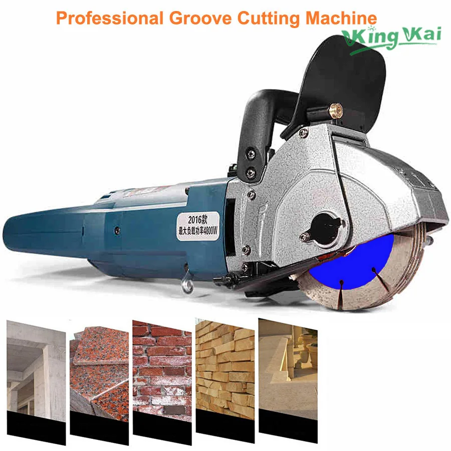 121mm 4800W Klinge CW6121 Multifunktions Wand Stein Straße Nut Schneiden Jagen Maschine Maximale 5 stücke Klingen