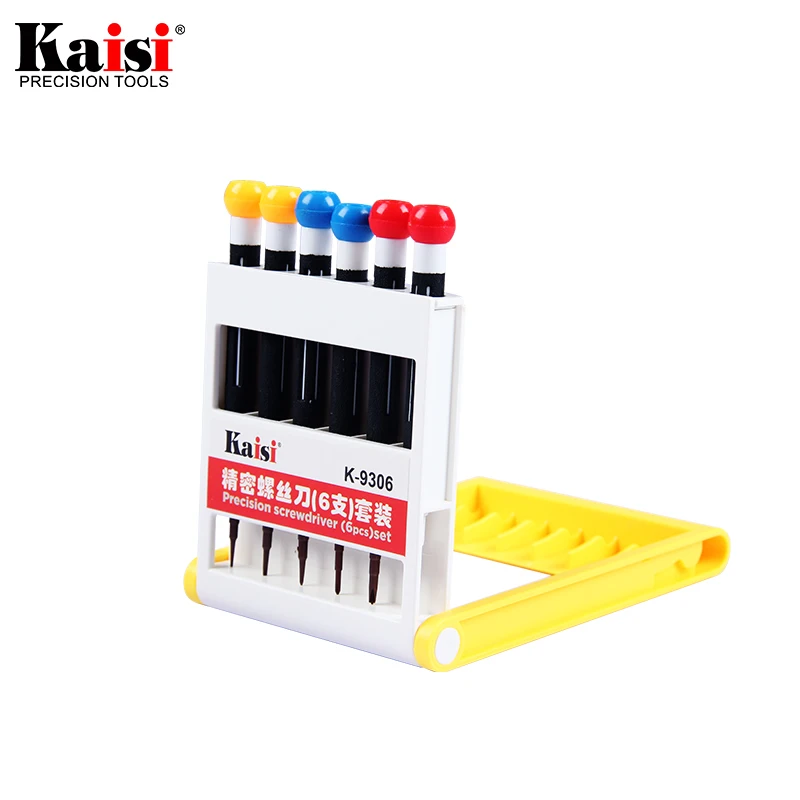 Kaisi 9306 iPhone magnetic screwdriver light 6 set  Easy maintenance every moment