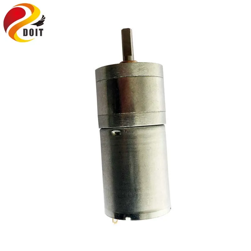 DOIT CGM-25GA-370 12V dc motor 320rpm phi 4mm deceleration motor high torque motor for robot car chassis diy rc toy