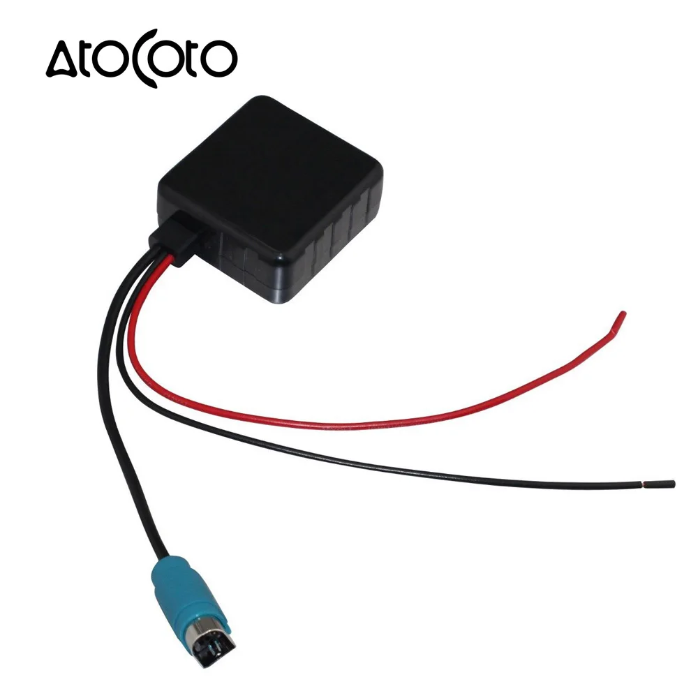 車のbluetoothモジュールと高山CDA-9887 9856 9871 iDA-X100用aux